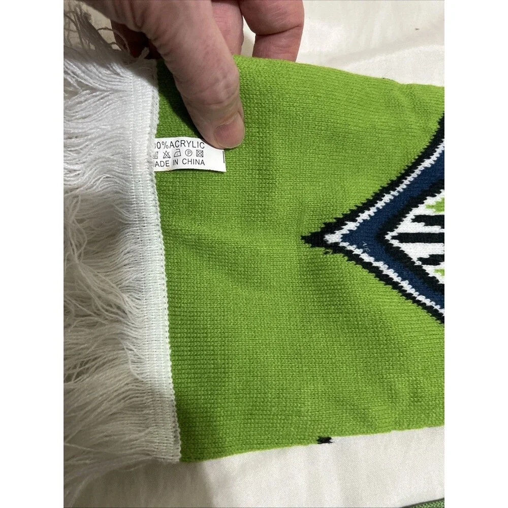 Seattle Sounders FC Scarf Lot Of 3 ( 1 Is Hybrid With Rainiers) Mixed Brands